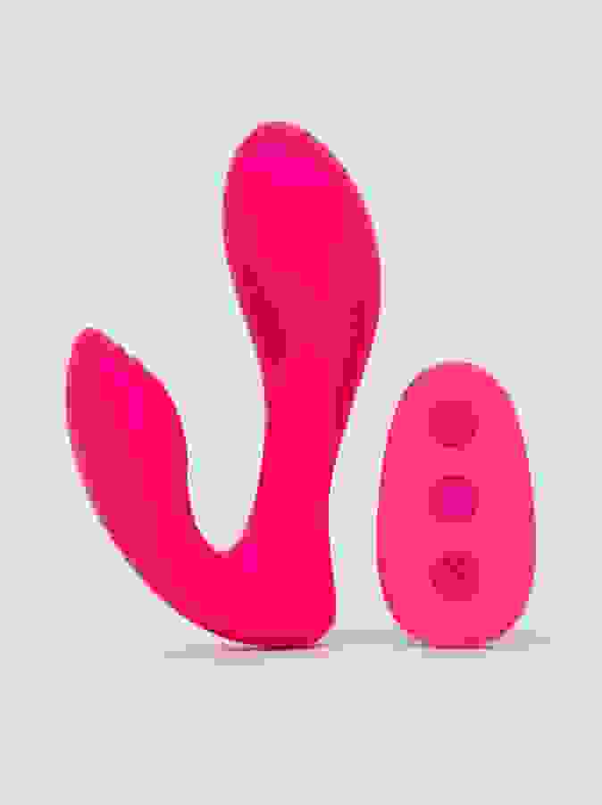 Lovehoney Double Act Remote Control G-Spot and Clitoral Vibrator, Pink, hi-res